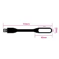 USB Лампа 'Flexi' чорна