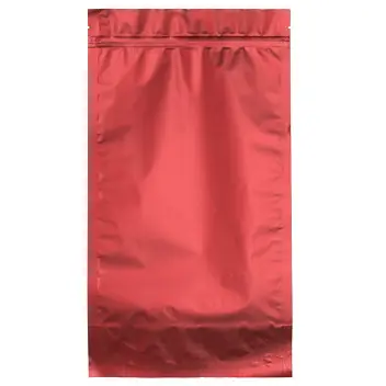 Дой-пак 210х380 zip-замок (1000г кофе) Красный 12823-06