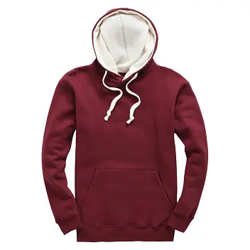 Худі 'Vip Print' 'Custom' Белый Бордовый 14603-03