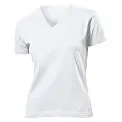 Футболка 'Stedman' 'Classic V-neck Women' White