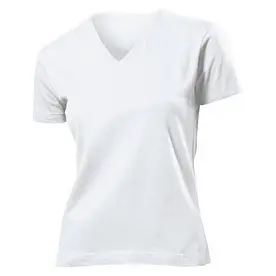 Футболка 'Stedman' 'Classic V-neck Women' White