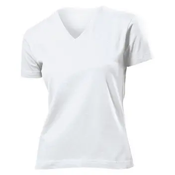Футболка 'Stedman' 'Classic V-neck Women' White Белый 6923-11