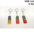 Флешка Твістер пластикова 4 Gb USB 2.0