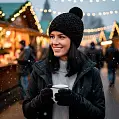 Шапка из акрила