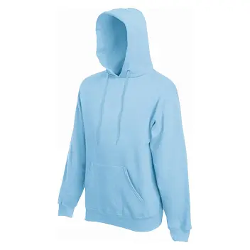 Толстовка мужская 'Fruit of the Loom' 'Hooded Sweat' Classic Голубой 5705-10