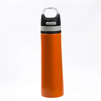 Термопляшка 'Madrid Bluetooth' glossy 735 мл Черный Оранжевый 30061-04