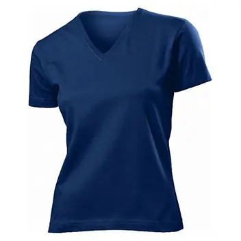 Футболка 'Stedman' 'Classic V-neck Women' Navy Blue Темно-синий 6923-07