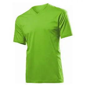 Футболка 'Stedman' 'Classic V-neck Men' Kiwi Green
