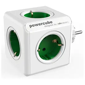 Мережевий розгалужувач PowerCube Original DE GREEN