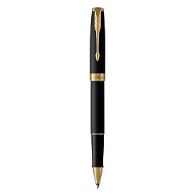 Ручка ролер 'Parker' SONNET 17 Matte Black Lacquer GT RB