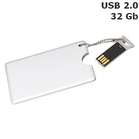 Флешка 'Metal Credit Card' 32 Gb USB 2.0