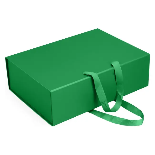 Коробка подарункова 330х240х105 мм Зеленый 14015-07