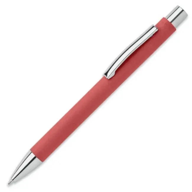 Ручка ЭКО бумажная Красный Серебристый 15302-02