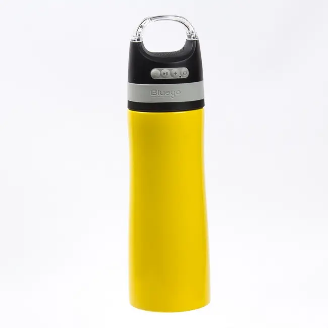 Термопляшка 'Boston Bluetooth' glossy 520 мл Черный Желтый 30058-02