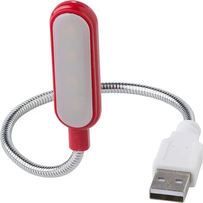 USB лампа Красный Серебристый Черный 14782-01